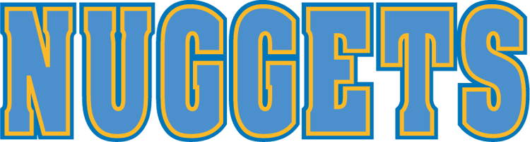 Denver Nuggets 2003-2018 Wordmark Logo iron on heat transfer